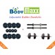 40 KG Body Maxx Adjustable Weight Lifting Rubber Dumbells Sets